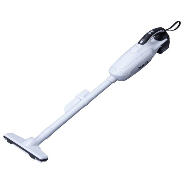 【中古】 白_14.4V 連続使用40分(標準モード)_バッテリ・充電器付_紙パック マキタ コードレス掃除機CL142 紙パック式 標準40分稼働/充電22分 軽量ハイパワーモデル 14.4Vバッテリ充電器付 CL142FDRFWの通販は