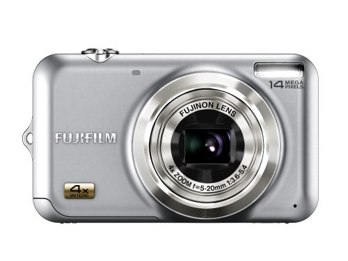 【中古】 FUJIFILM デジタルカメラ FinePix JX180 シルバー 1410万画素 光学4倍ズーム 広角28mm 2.7型液晶 FX-JX180Sの通販は 23,337円