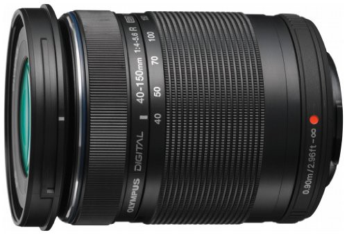 【中古】 ブラック_単品 OLYMPUS 望遠ズームレンズ M.ZUIKO DIGITAL ED 40-150mm F4.0-5.6 R ブラック