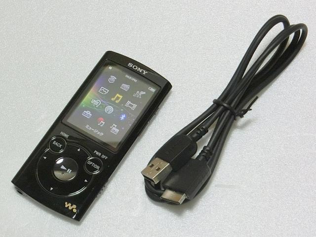 中古】SONY ウォークマン Fシリーズ 16GB スピーカー付 ブラック 中古】SONY ウォークマン Fシリーズ 16GB スピーカー付 ブラック