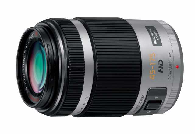 【中古】 シルバー_レンズのみ パナソニック(Panasonic) 望遠ズームレンズ マイクロフォーサーズ用 ルミックス G X VARIO PZ 45-175mm/F4