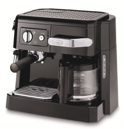 【中古】 DeLonghi コンビコーヒーメーカー ブラック BCO410J-B 9-10カップ