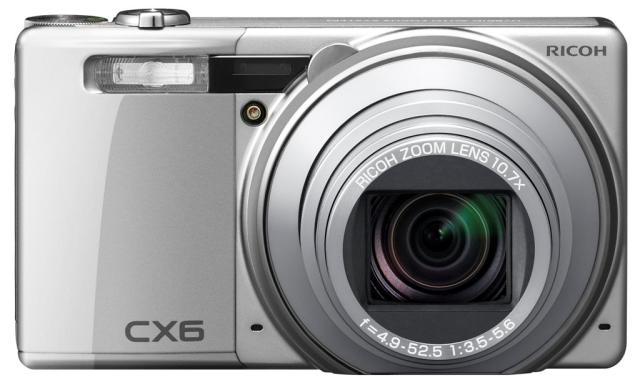 【中古】 シルバー RICOH デジタルカメラ CX6シルバー CX6-SLの通販はコンパクトデジタルカメラ