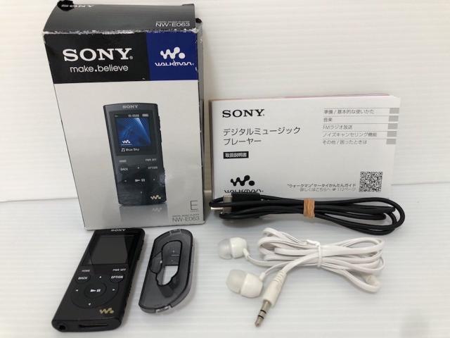 ☆美品☆SONY ウォークマン NW-E083 ブラック 正規品，定番 ○安心保証○