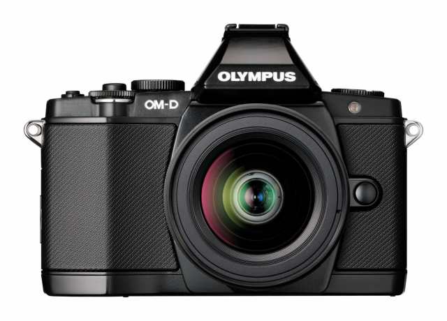 【中古】 ブラック_レンズキット OLYMPUS ミラーレス一眼 OM-D E-M5 レンズキット ブラック 1605万画素 防塵 防滴 OM-D E-M5 LKIT BLK