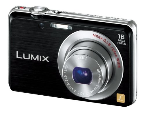【中古】 ブラック パナソニック デジタルカメラ ルミックス FH8 光学5倍 ブラック DMC-FH8-Kの通販は 24,324円
