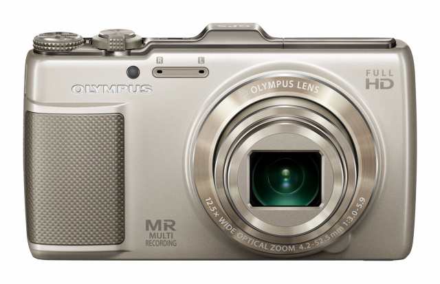 【中古】 ゴールド OLYMPUS デジタルカメラ SH-25MR ゴールド iHSテクノロジー GPS・電子コンパス内蔵 1600万画素 裏面照射型CMOS 光学12.5倍ズーム DUAL IS ハイビジョンムービー 3.0型タッチパネルLCD 3Dフォト機能 SH-25MR GLDの通販は