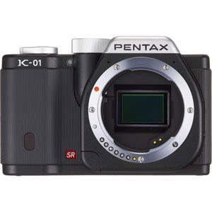 【中古】 ブラック/ブラック PENTAX ミラーレス一眼カメラ K-01 ボディ ブラック/ブラック K-01BODY BK/BK