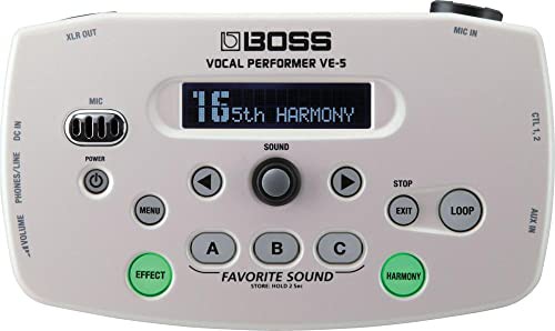 【中古】 BOSS ボス Vocal Performer ホワイト VE-5-WH