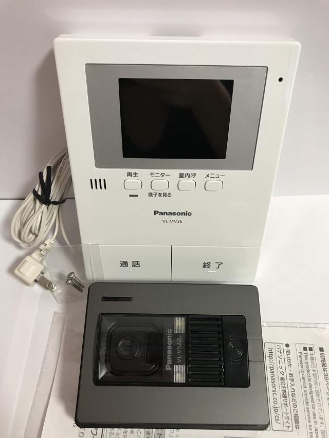 【中古】 Panasonic カラーテレビドアホン VL-SV36KLの通販は