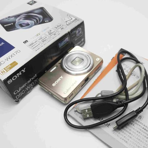 【中古】 SONY Cyber-shot DSC-WX170 ゴールド