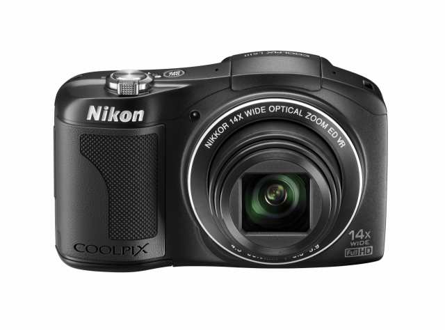 【中古】 ブラック Nikon デジタルカメラ COOLPIX L610 光学14倍 単3形電池対応 ブラック L610BK