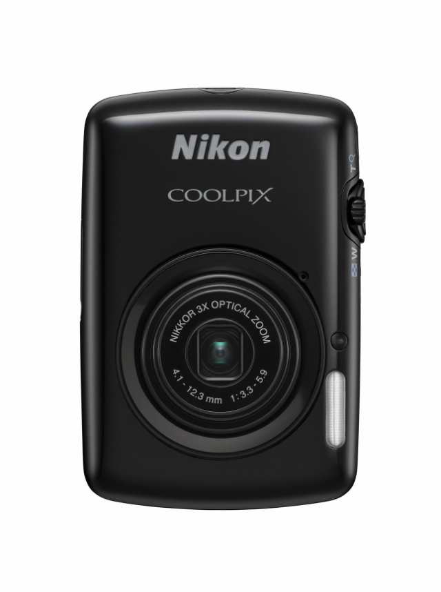 【中古】 ブラック Nikon デジタルカメラ COOLPIX S01 超小型ボディー タッチパネル液晶 ブラック S01BKの通販は