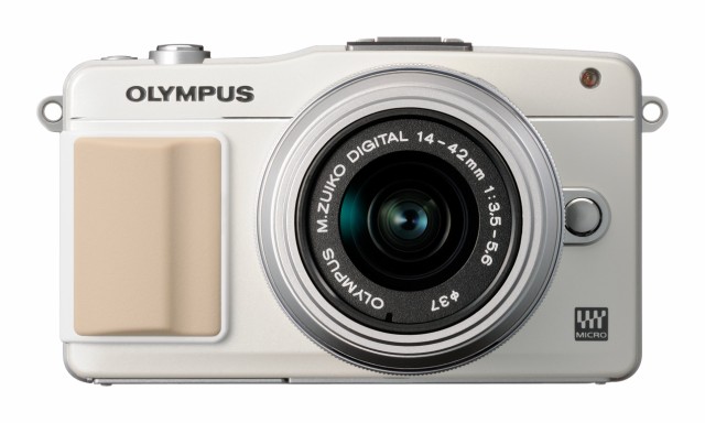 【中古】 ホワイト_レンズキット OLYMPUS ミラーレス一眼 PEN mini E-PM2 レンズキット ホワイト E-PM2 LKIT WHT