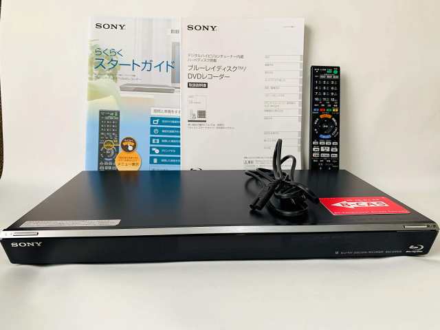 【中古】 SONY 500GB 2チューナー ブルーレイレコーダー BDZ-EW500