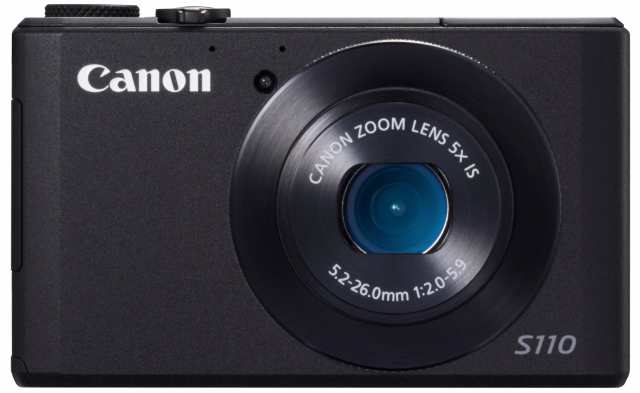 【中古】 ブラック Canon デジタルカメラ PowerShot S110 約1210万画素 F2.0 光学5倍ズーム ブラック PSS110(BK)の通販は 23,219円