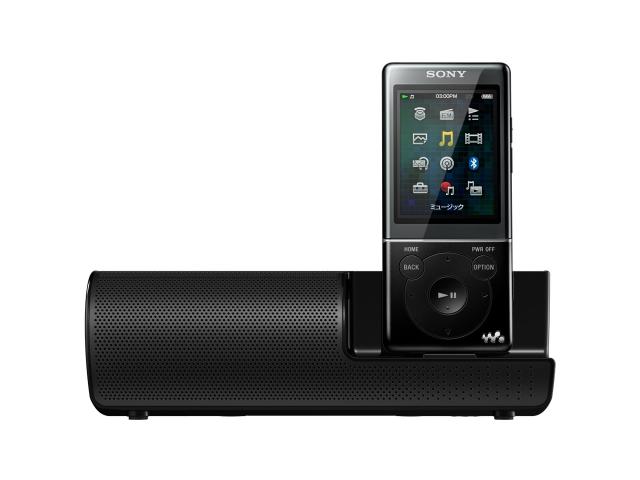 【中古】 スピーカー付_ブラック SONY ウォークマン Sシリーズ [メモリータイプ] スピーカー付 8GB ブラック NW-S774K/B