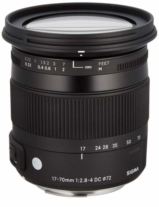 【中古】 通常版_ニコン用 SIGMA 17-70mm F2.8-4 DC MACRO OS HSM | Contemporary C013 | Nikon F-DXマウント | APS-C/Super35