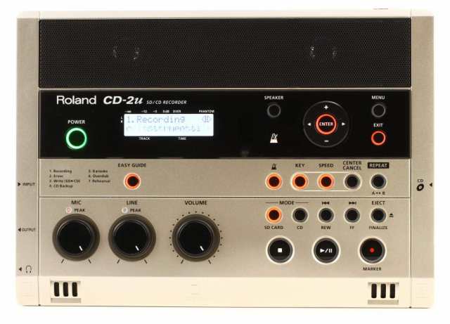 【中古】 Roland ローランド SD CDレコーダー CD-2u