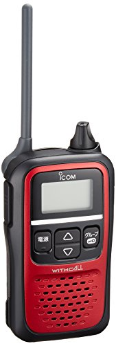 【中古】 アイコム 特定小電力トランシーバー 20ch メタリックレッド IC-4110Rの通販は