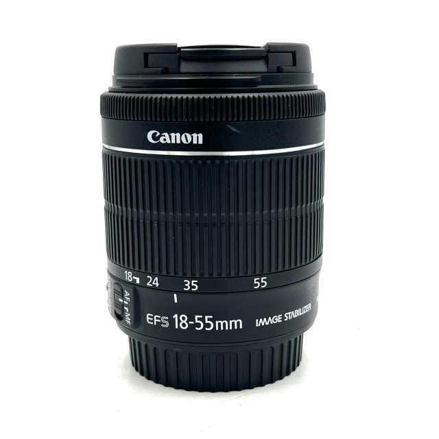 【中古】 8114B002。 CANON ZOOM LENS EF-S 18-55mm 1:4-5.6 IS STM