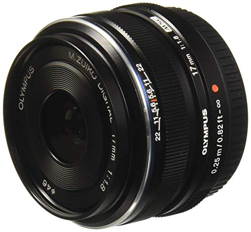 【中古】 17mm F1.8_ブラック OM SYSTEM/オリンパス OLYMPUS 単焦点レンズ M.ZUIKO DIGITAL 17mm F1.8 ブラックの通販は 54,634円