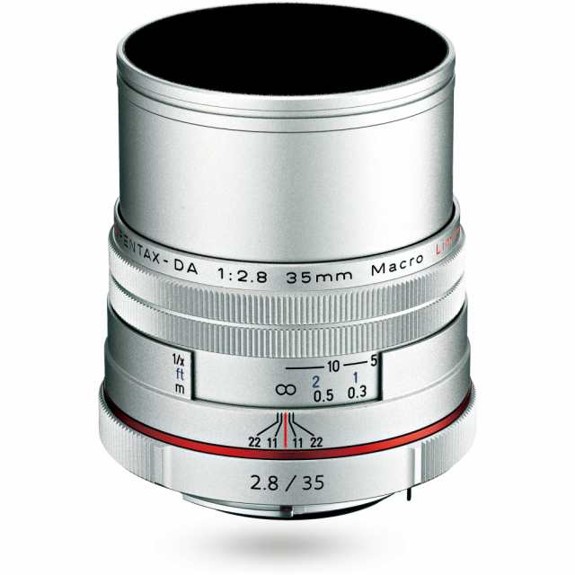 【中古】 シルバー_35mm(Macro)_単品 HD PENTAX-DA 35mmF2.8 Macro Limited シルバー 等倍マクロ 標準レンズ， DA リミテッドレンズシリ