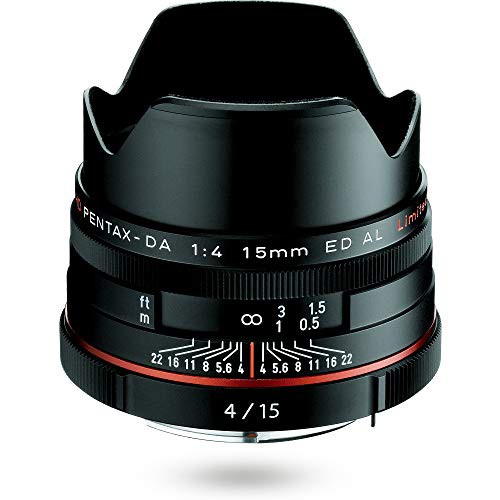 【中古】 ブラック_15mm_単品 ペンタックス HDペンタックス DA15/4ED AL LTD(B)W/C