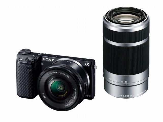 【中古】 SONY ソニー デジタル一眼カメラ「NEX-5T」ダブルズームレンズキット(ブラック) NEX-5T NEX-5TY-B