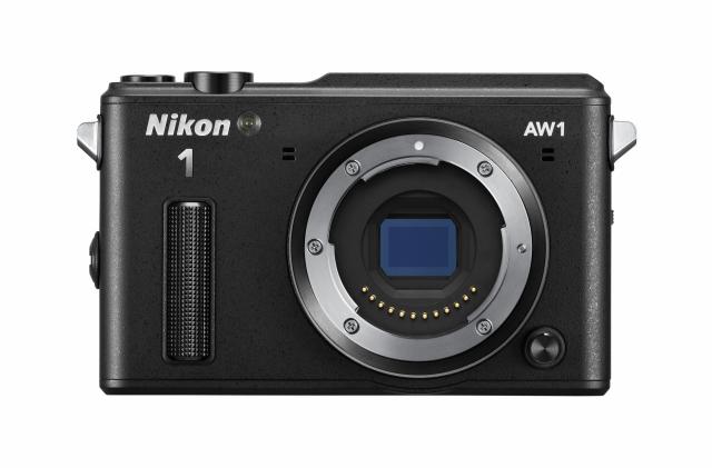 【中古】 ブラック_ボディ Nikon ミラーレス一眼カメラ Nikon1 AW1 ブラック N1AW1BKの通販は