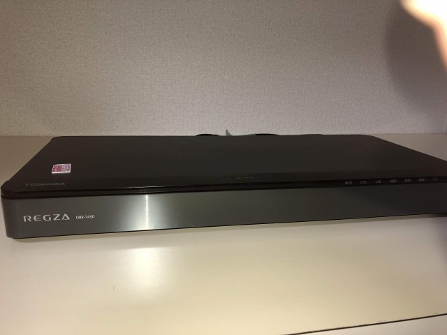 【中古】 東芝 1TB 3チューナー ブルーレイレコーダー REGZA DBR-T450