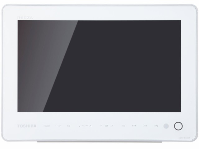 【中古】 TOSHIBA REGZA 地デジ搭載ポータブル防水ブルーレイプレーヤー CPRM対応 10型 SD-BP1000WP