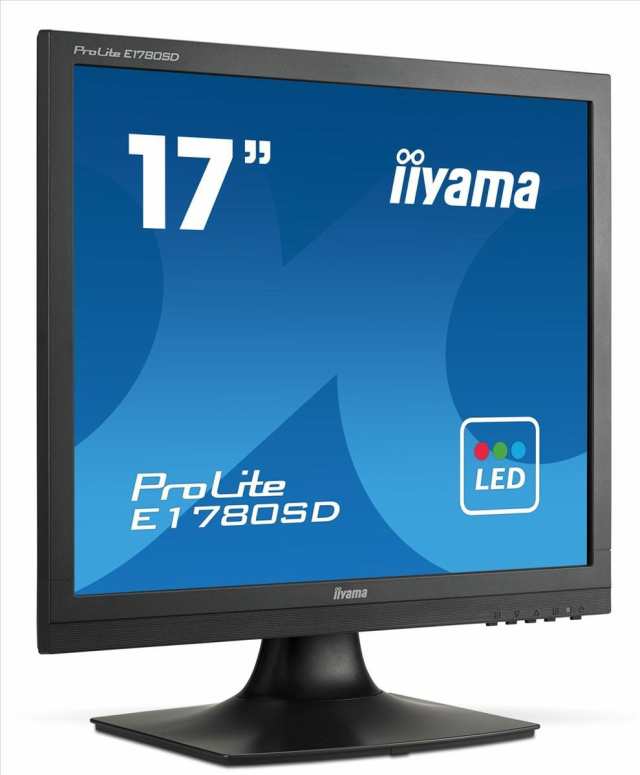 【中古】 iiyama モニター ディスプレイ E1780SD-B1 (17インチ/スクエア(SXGA)/TN/D-sub，DVI-D/)