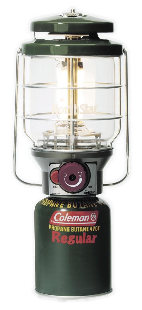 【中古】 グリーン コールマン(Coleman) ランタン 2500 ノーススターLPガスランタン 大光量 キャンプの通販は