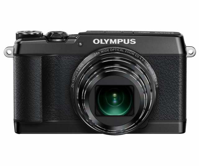 【中古】 ブラック OLYMPUS デジタルカメラ STYLUS SH-1 ブラック 光学式5軸手ぶれ補正 光学24倍＆超解像48倍ズーム SH-1 BLK