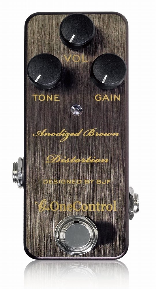 【中古】 One Control ワンコントロール エフェクター ディストーション Anodized Brown Distortionの通販は