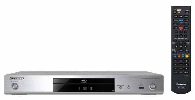 【中古】 シルバー Pioneer ブルーレイディスクプレーヤー 3D対応 SACD対応 シルバー BDP-170-S