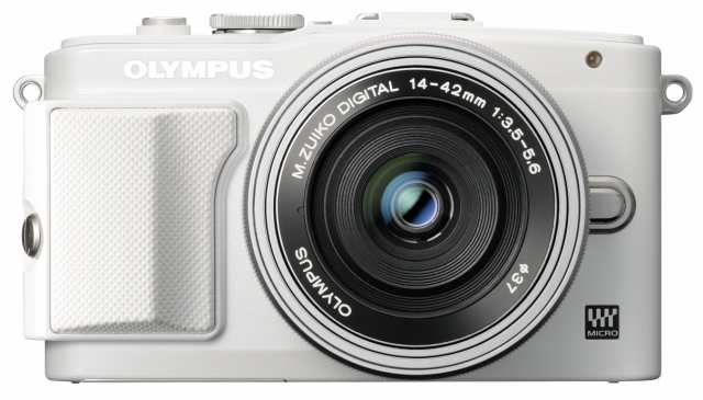 【中古】 ホワイト_EZレンズキット OLYMPUS ミラーレス一眼 PEN Lite E-PL6 EZレンズキット ホワイト E-PL6 EZ LKIT WHT