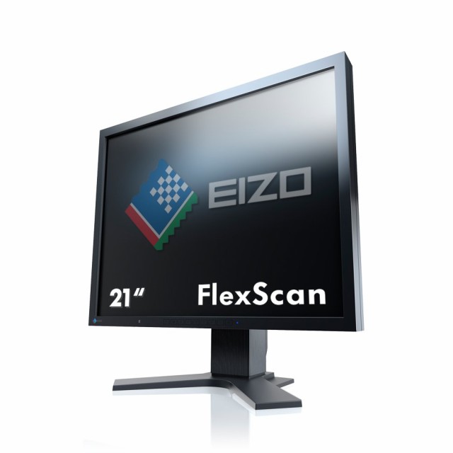 【中古】 ブラック EIZO FlexScan 21インチ カラー液晶モニター ( 1600×1200 / IPSパネル / 6ms / ブラック ) S2133-HBK