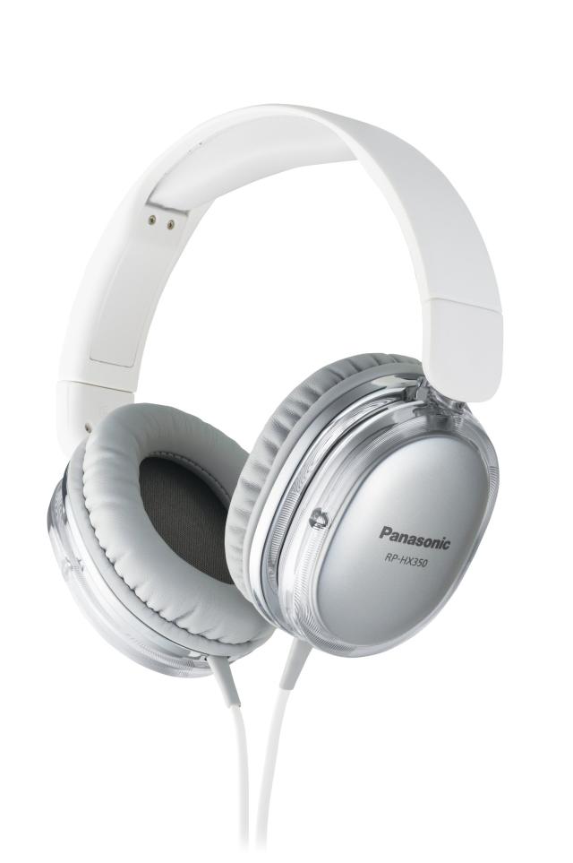 【中古】 ホワイト パナソニック ステレオヘッドホン ホワイト RP-HX350-Wの通販は