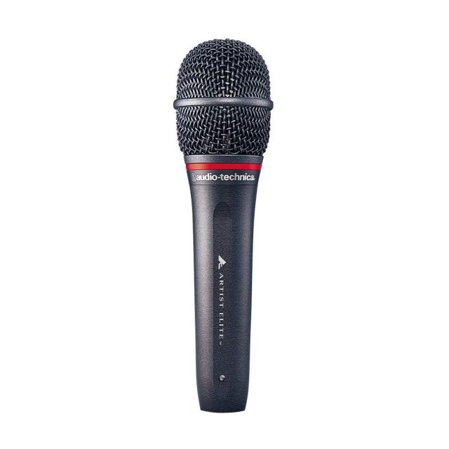 【中古】 AE4100 オーディオテクニカ AE4100 ダイナミックマイク XLR 単一指向性マイク ボーカル ライブ DTM マイクホルダー付属 マイクポーチ付属 【国内正規品】の通販は