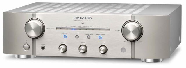 【中古】 Marantz プリメインアンプ ハイレゾ音源対応/USB-DAC シルバーゴールド PM-7005/FN