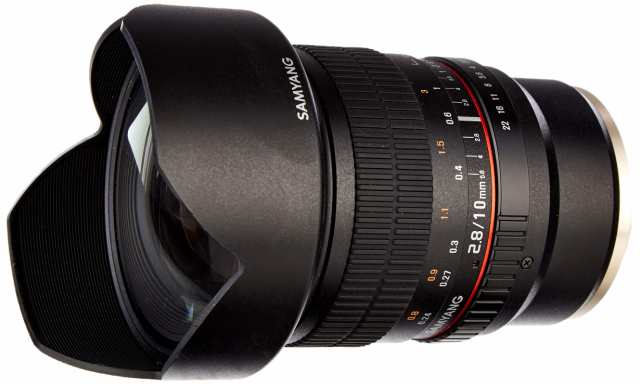 【中古】 ソニー αE SAMYANG 単焦点広角レンズ 10mm F2.8 ソニー αE用 APS-C用