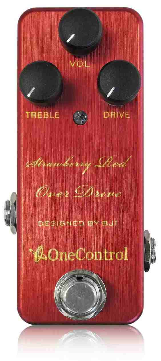 【中古】 One Control ワンコントロール エフェクター オーバードライブ Strawberry Red Over Drive