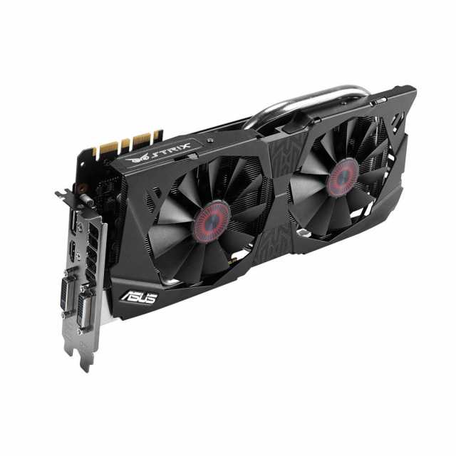 【中古】 ASUSTek STRIXシリーズ NVIDIA GeForce GTX970搭載ビデオカード オーバークロック メモリ4GB STRIX-GTX970-DC2OC-4GD5