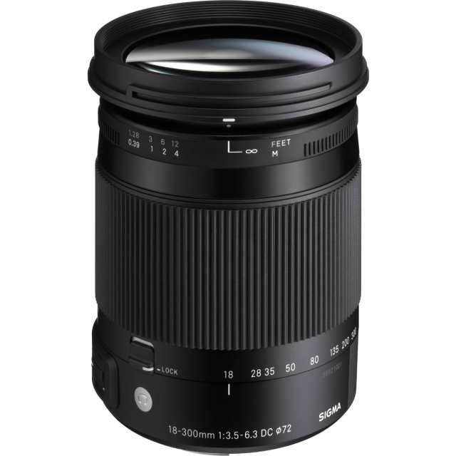 【中古】 ペンタックス用_レンズのみ SIGMA 18-300mm F3.5-6.3 DC MACRO HSM | Contemporary C014 | Pentax Kマウント | APS-C/Super35