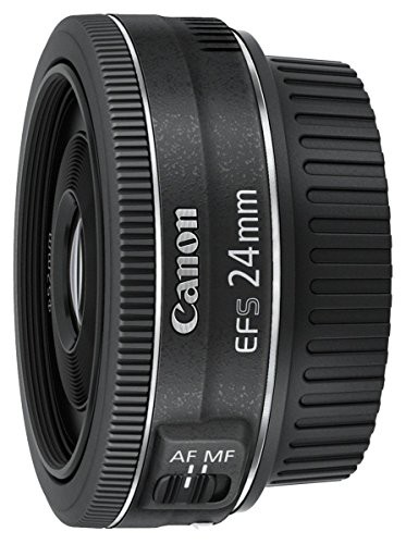 【中古】 通常版 Canon 単焦点広角レンズ EF-S24mm F2.8 STM APS-C対応 EF-S2428STM