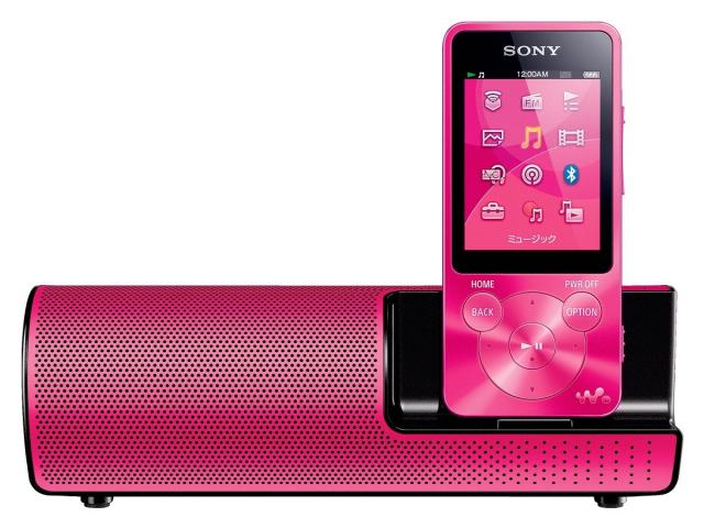 【中古】 8GB_スピーカー付属_ビビットピンク ソニー SONY ウォークマン Sシリーズ NW-S14K : 8GB Bluetooth対応 イヤホン/スピーカー付属 2014年モデル ピンク NW-S14K P