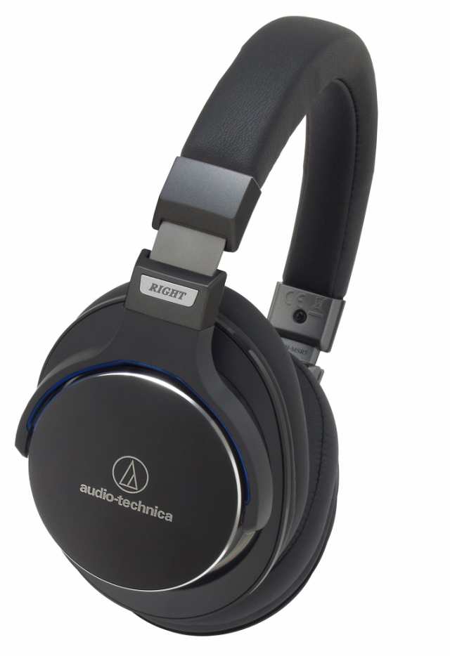 【中古】 ブラック audio-technica 密閉型ポータブルヘッドホン ハイレゾ音源対応 ブラック ATH-MSR7 BK