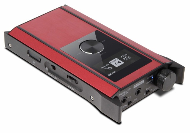 【中古】 レッド TEAC ポータブルアンププレーヤー ハイレゾ音源対応 レッド HA-P90SD-R